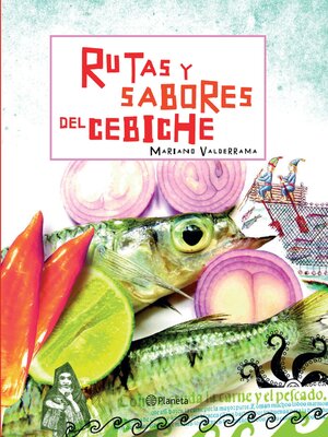 cover image of Rutas y sabores del cebiche